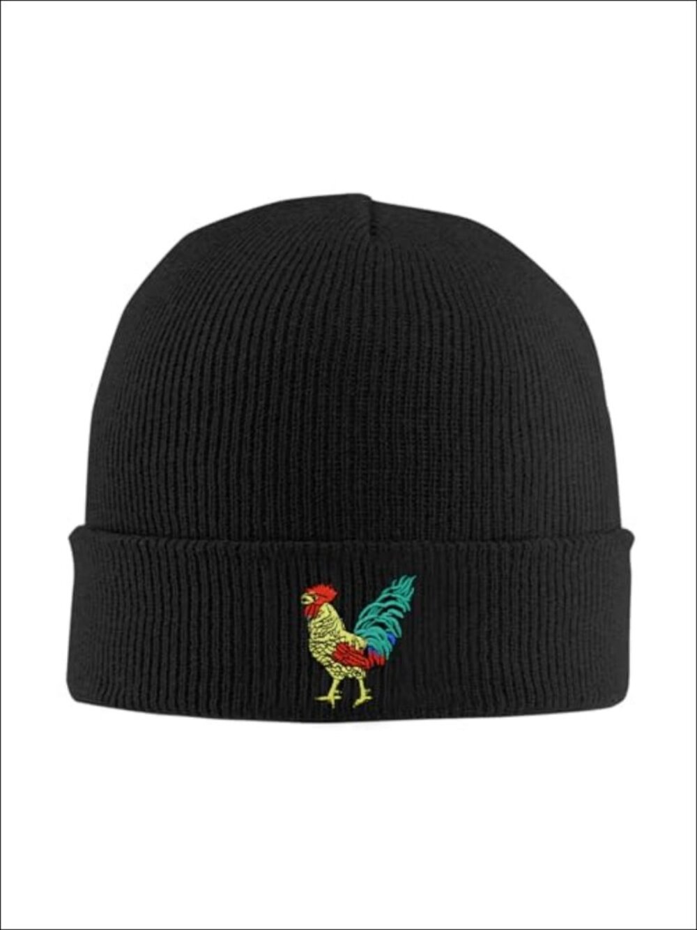 Cat Dad Embroidered Cuffed Knit Beanie Winter Watch Cap Unisex